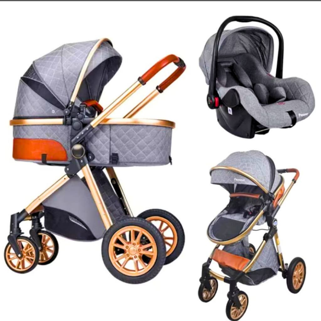 CARRINHO DE PASSEIO P/ BEBÊ + BEBÊ CONFORTO OU CARRINHO AVULSO- LUXO MOISES MODELO EUROPEU- PASSEAR