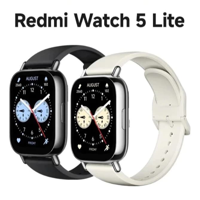 Smartwatch Redmi Watch 5 Lite com GPS e tela AMOLED de 1,96 polegadas Bateria com Autonomia de até 18 dias