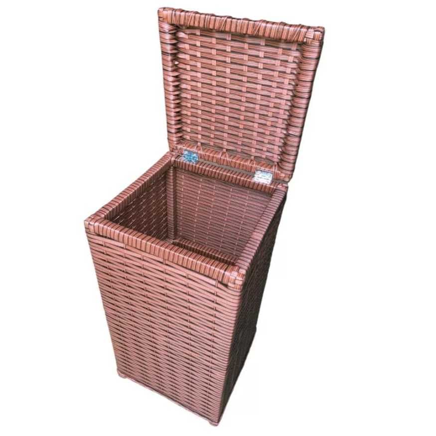 Roupeiro Cesto  organizador Roupa Suja Fibra Sintética 45Lts 30x30x60