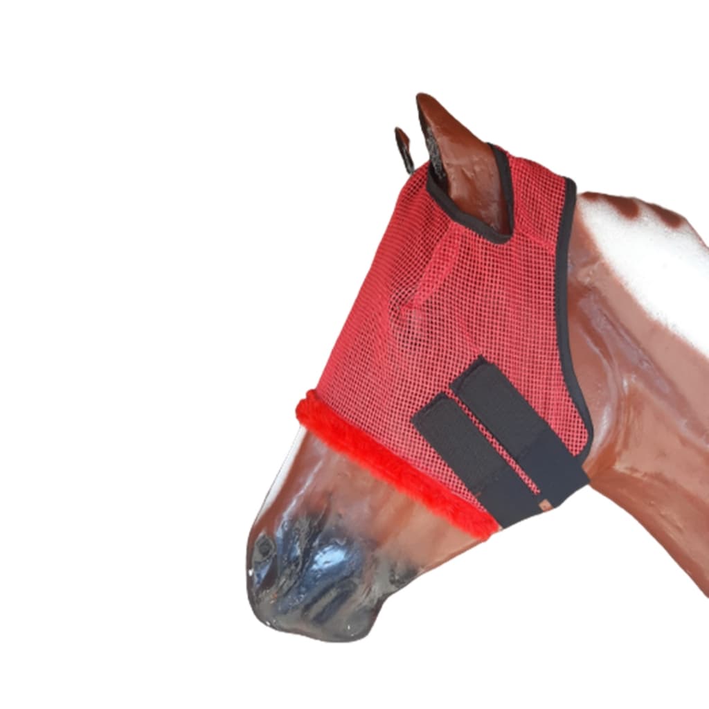 máscara anti-mosca para cavalo rede