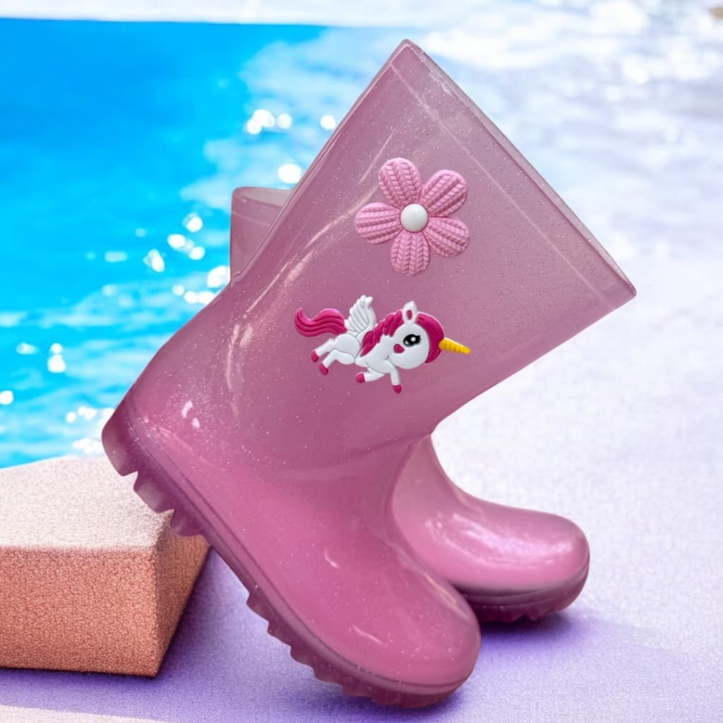 Bota Galocha Infantil Menina Impermeável Feminina