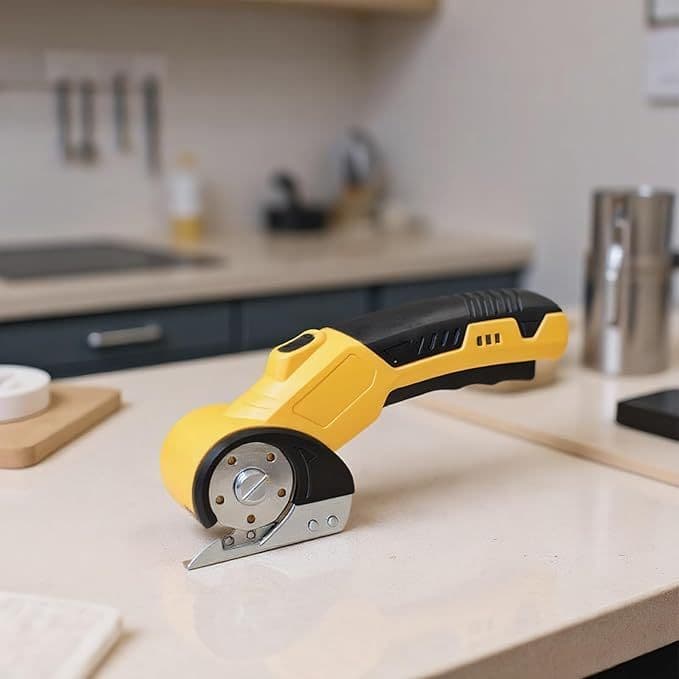 Tesoura Elétrica sem fio Tesoura Automática para Tecido Patchwork Artesanato Com Cabo USB BIVOLT