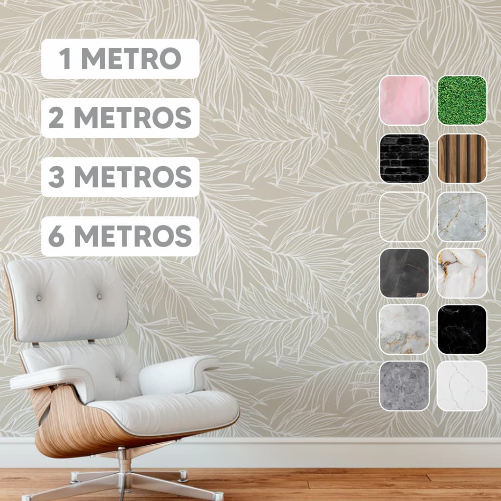 Papel de Parede Floral  Autocolante  Varios Modelos   3 Metros