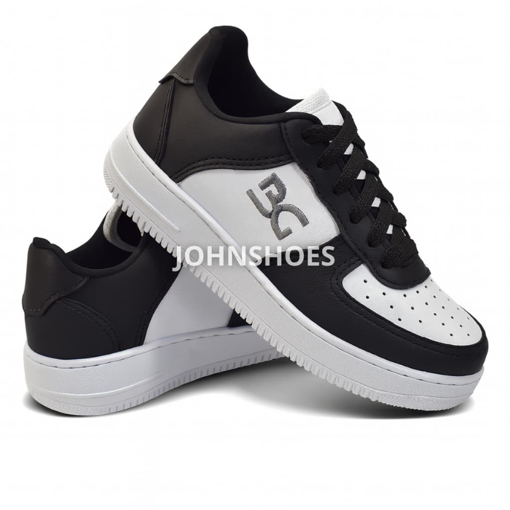 Tênis Masculino Feminino Adulto Tenis Infantil Menino Menina Allblack Preto Branco Cinza 27 a 39