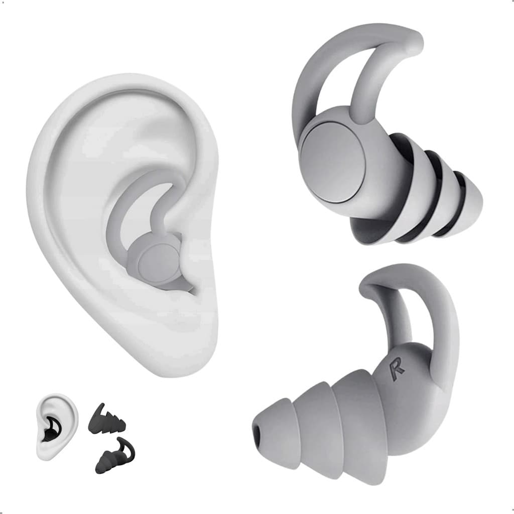 Protetor de ouvido silicone Tampão Auricular Natação Dormir Anti Ruido