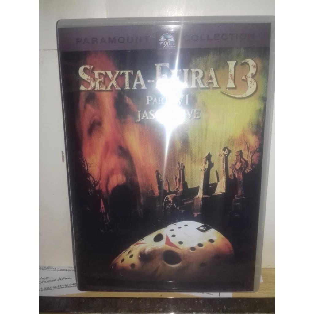 DVD Sexta-Feira 13: Parte 6 Jason Vive Dublado / Dual Áudio HD1080P