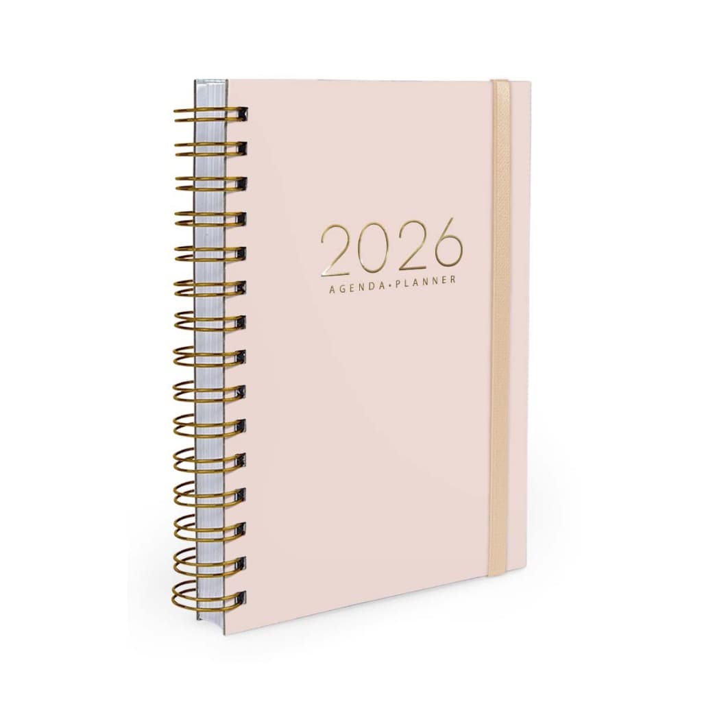Agenda Planner 1 Dia Por Página 2026 Minimalista Cores