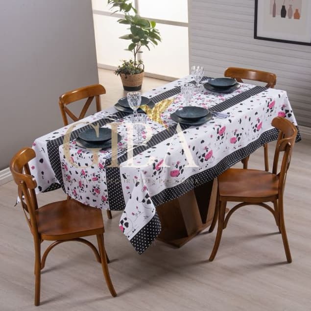 TOALHA DE MESA COZINHA ESTAMPADA - VÁRIOS TAMANHOS E ESTAMPAS