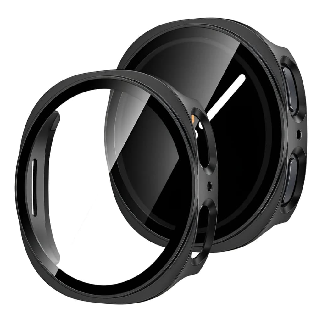 Case Capa Película De Vidro Protetora Para Samsung Galaxy watch 8-40mm E 8-44mm