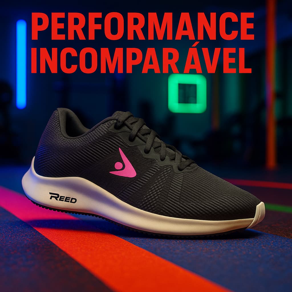 Tênis Esportivo Unissex Corrida Treino Leve e Confortável