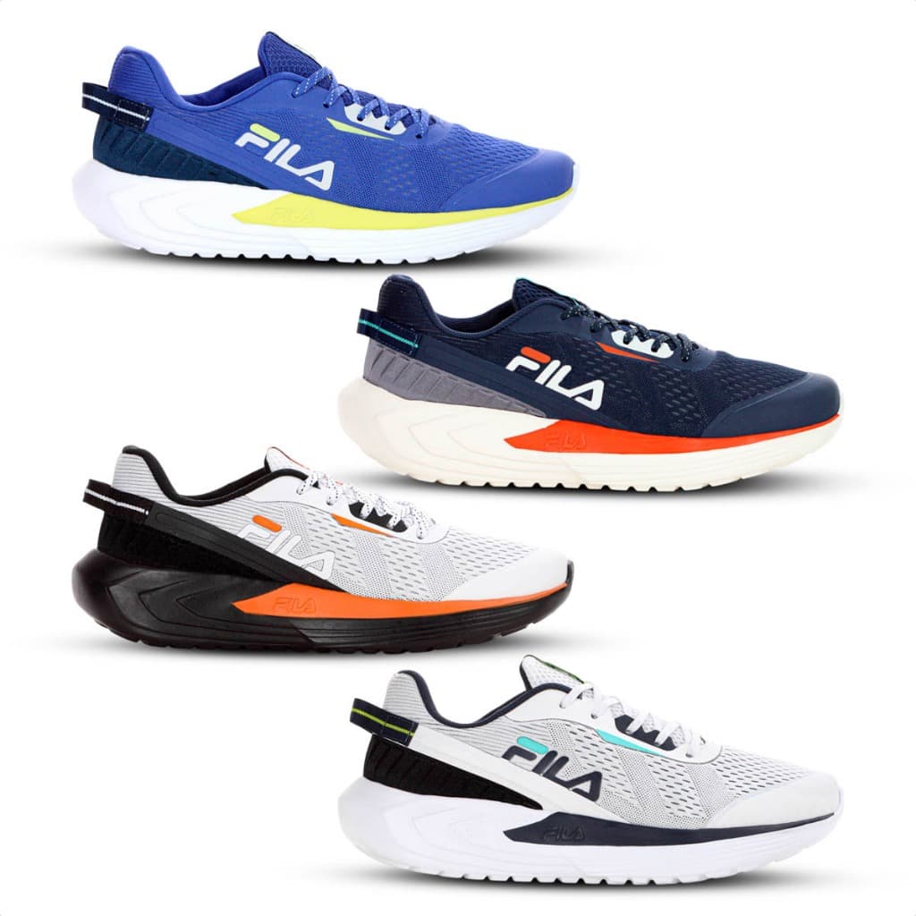 Tênis Fila Diffusion Masculino Esportivo Para Corrida e Caminhada