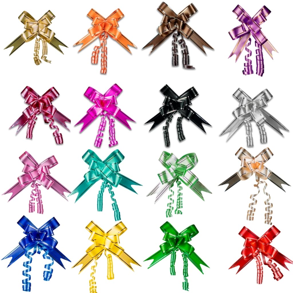 Kit 10 Laços Mágicos Prontos Presente Festas Lembrancinhas Decoração Atacado Fácil Lojista