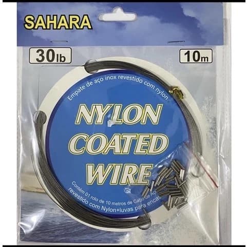 Empate Aço Inox Revestido com Nylon em 10m