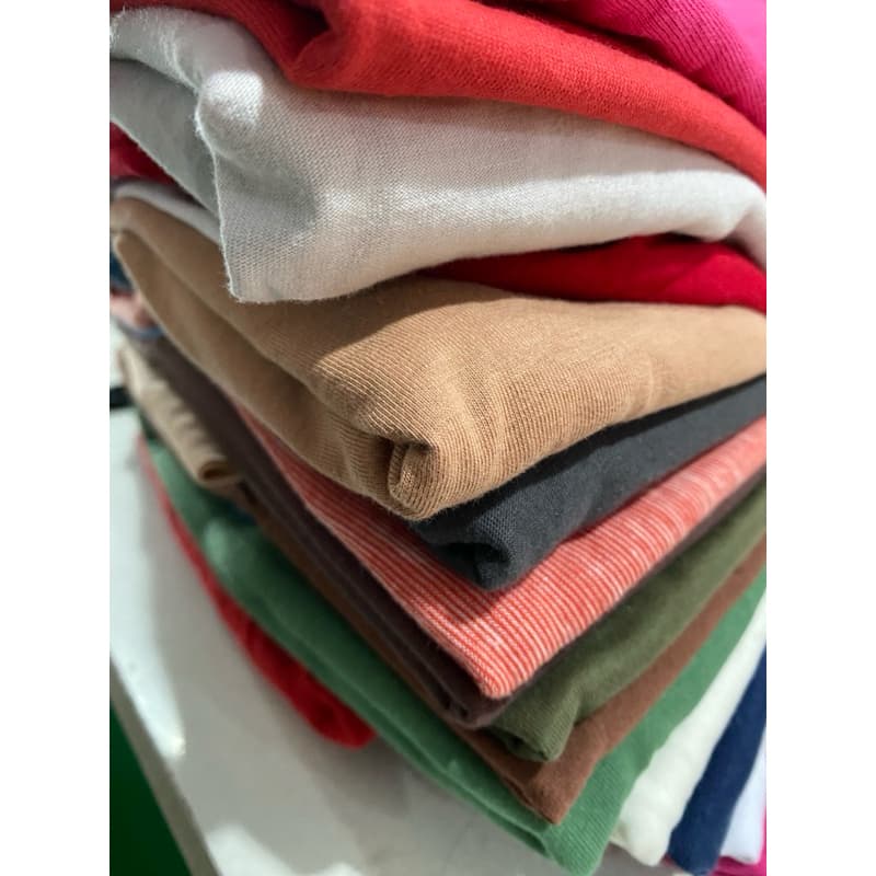 Cotton e malhas para calcinhas e cuecas entre outros, pedaço pequenos. ( Veja o vídeo e a descrição por favor )