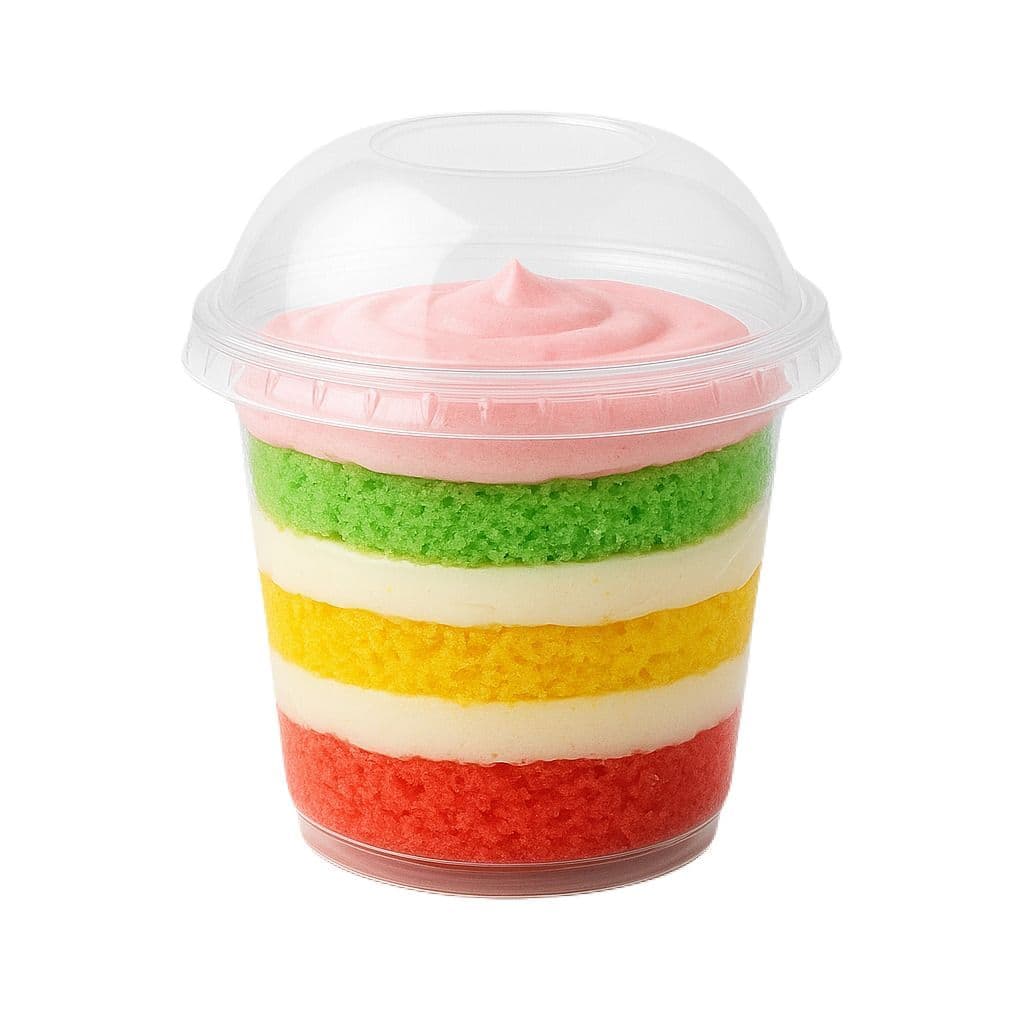 50 unidades - Mini Copo Bolha para Doce de Colher ou Mousse Pequeno 60 ml