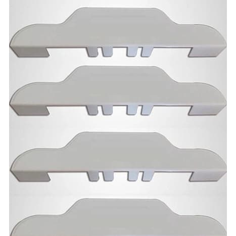 Cantoneiras Kit C/4 Branco Protetoras De Cantos/Quinas De Cama Box