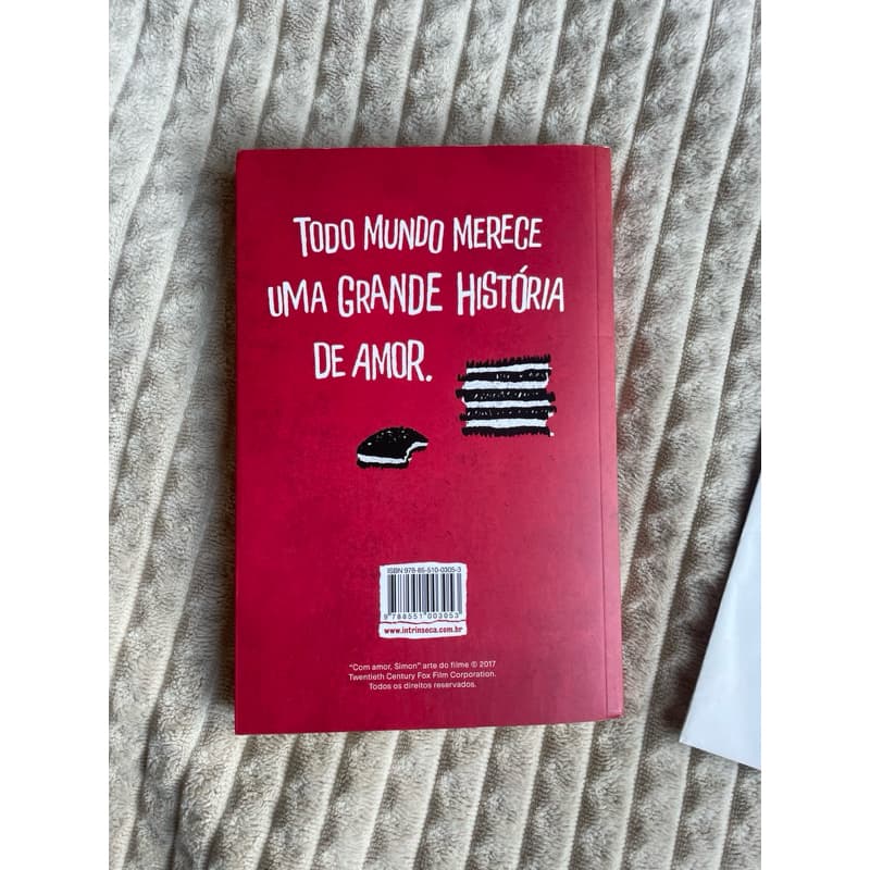 Com amor, simon (acompanha pôster)