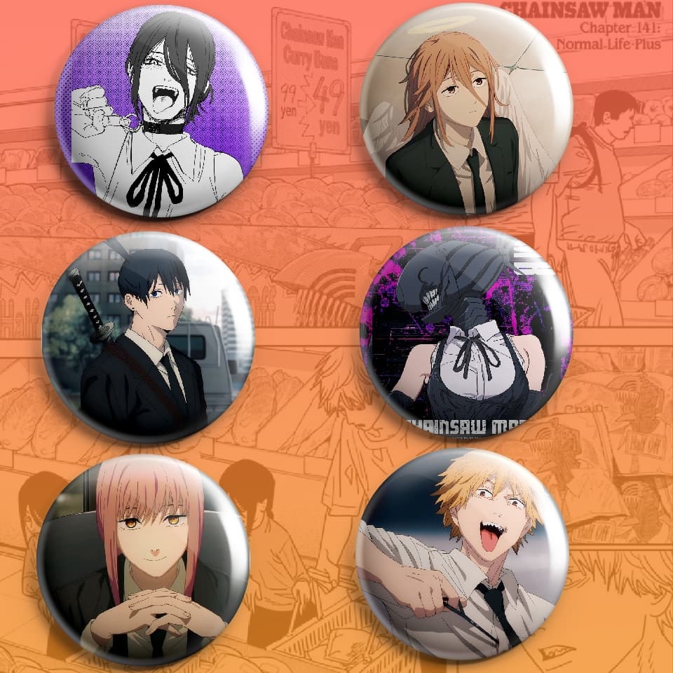 Bottons Broche Anime Chainsaw Man