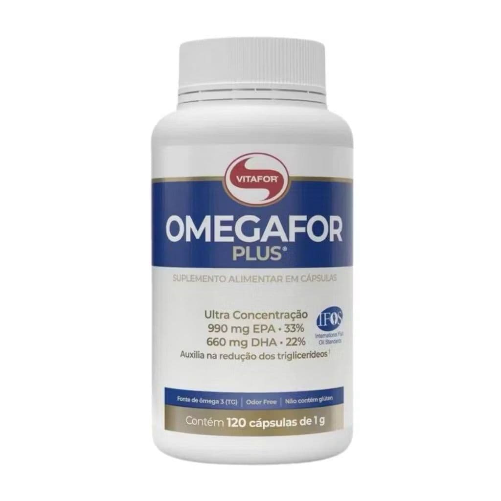 Omegafor Plus 1000Mg 120 Capsulas Vitafor