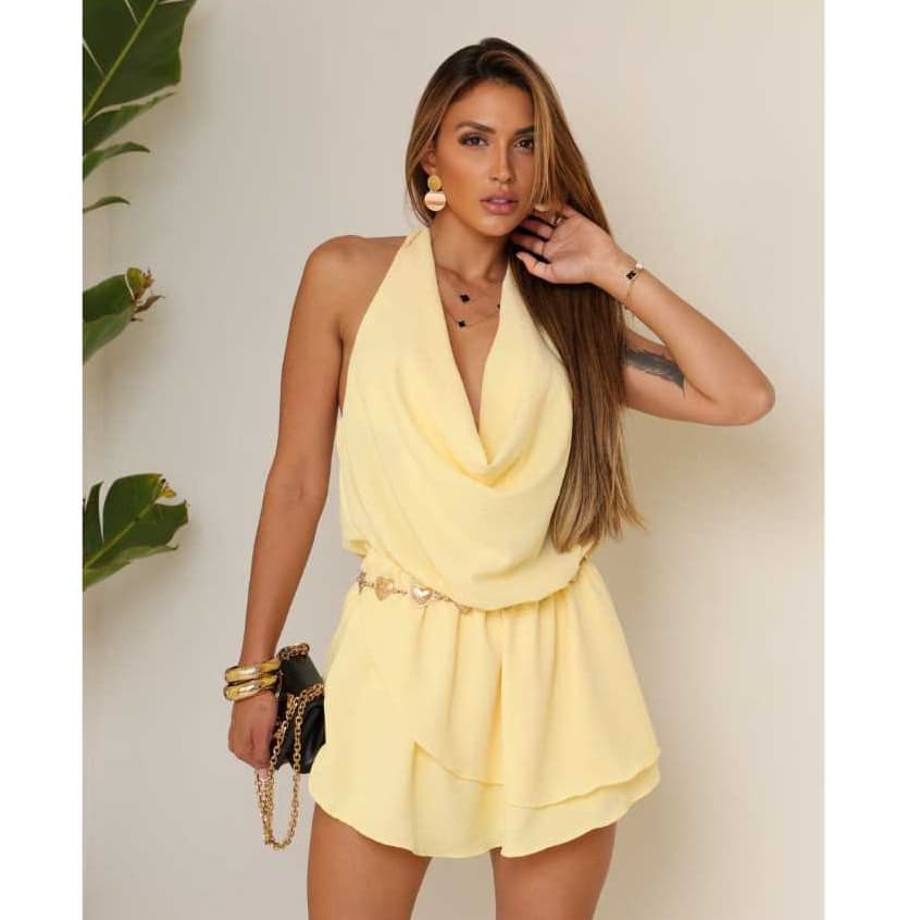 Macaquinho Curto Duna Ajustável