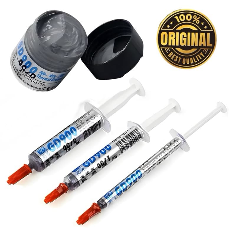 Pasta Térmica Prata Gd900 -  4,8W/MK Original - Computadores Videogame Placas de vídeo Notebooks Console