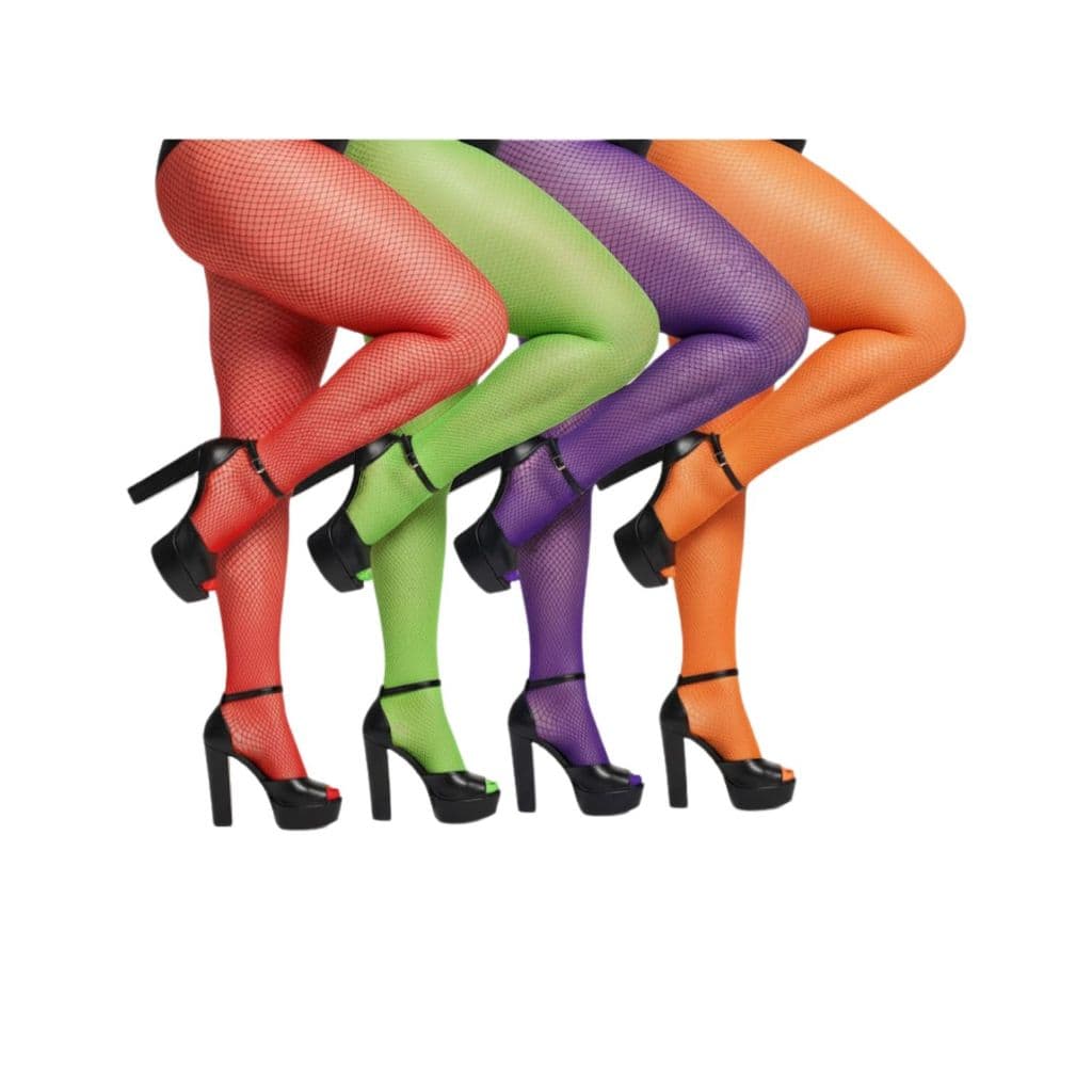 Meia-calça Rede Arrastão Plus Size 48 ao 54 Várias Cores Ballet/Dança/Figurino/Fantasia/Cosplay/Dia a Dia Ballet Magia