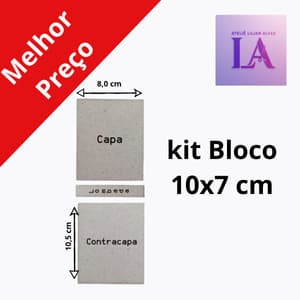 Kit Capa para Bloco de anotação - 50 ou 100 unidades