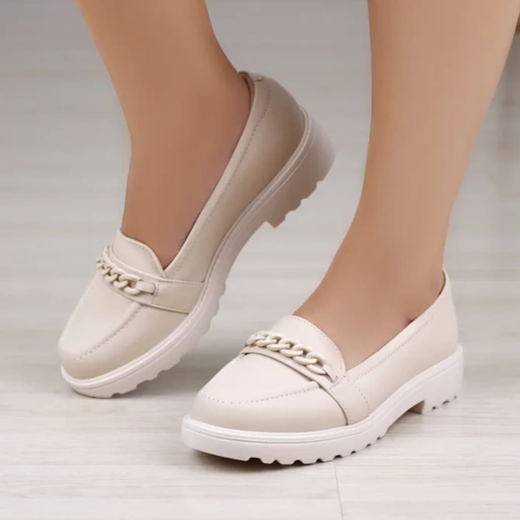 Mocassim Feminino Modare Ultra Conforto Ortopédico Casual Sapato Clássico Moderno Elegante Macio
