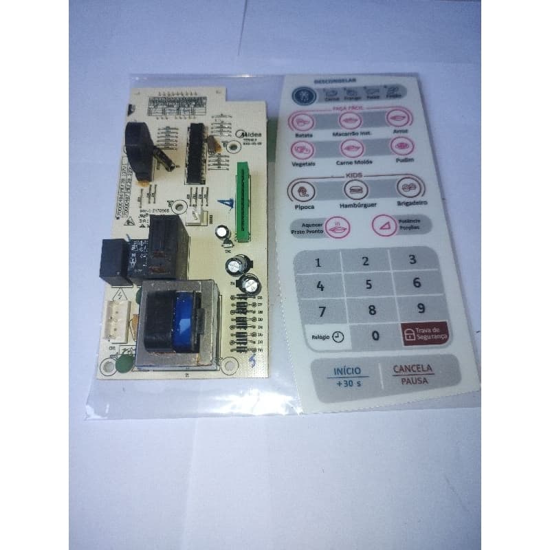 placa + membrana de do microondas Electrolux MEF30