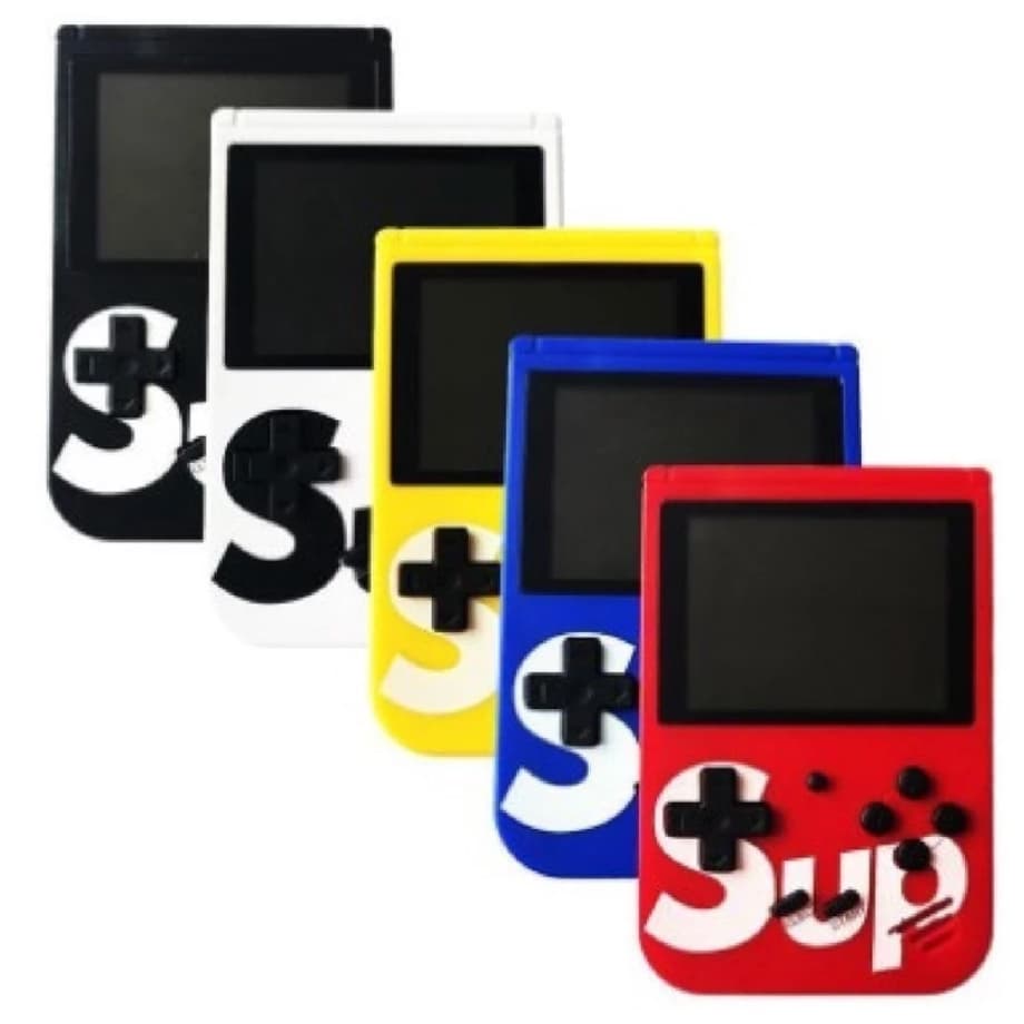 Mini Video Game Sup Game Box 400 Jogos Em 1 Portátil Jogos Antigos Clássicos Antigos Anos 80