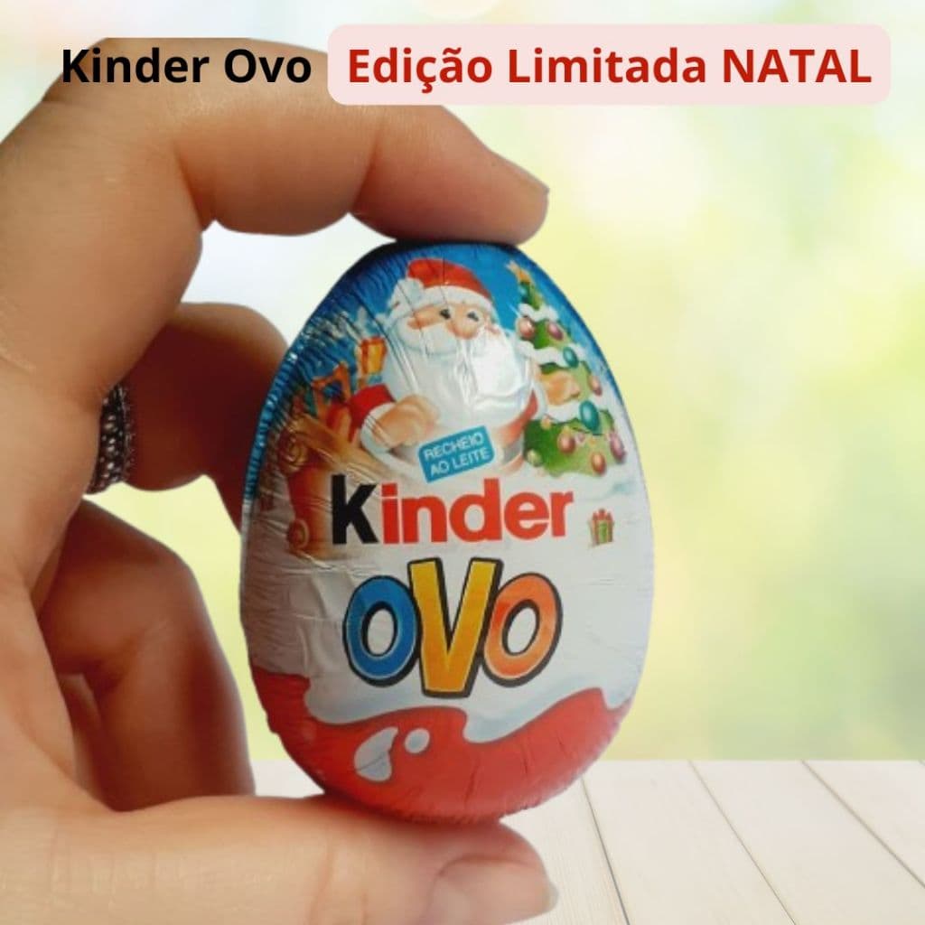 Kinder Ovo Edição LIMITADA de NATAL