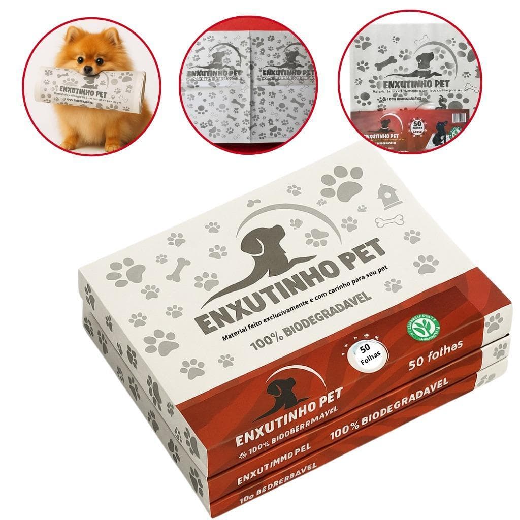 Jornal Pet 200 Folhas 64x58 Ótima Absorção