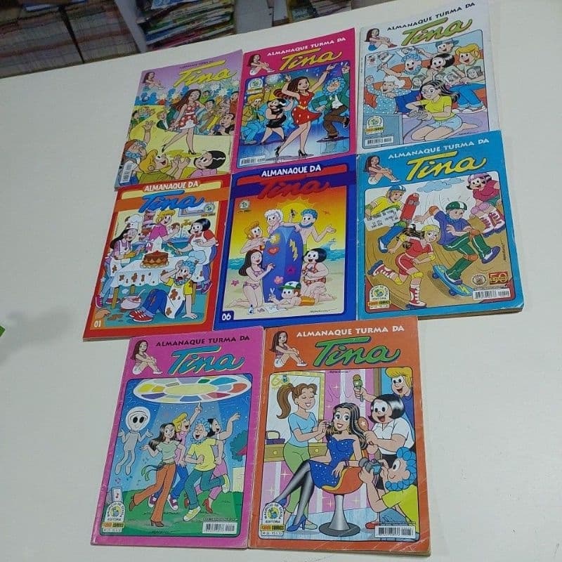 Tina Almanaques kit c/6 edições