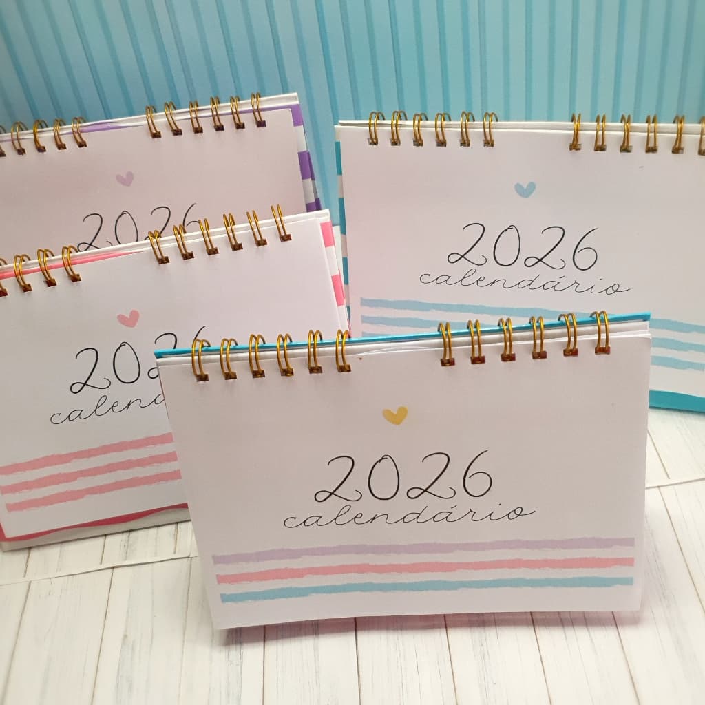 Calendário de Mesa 2026  A5