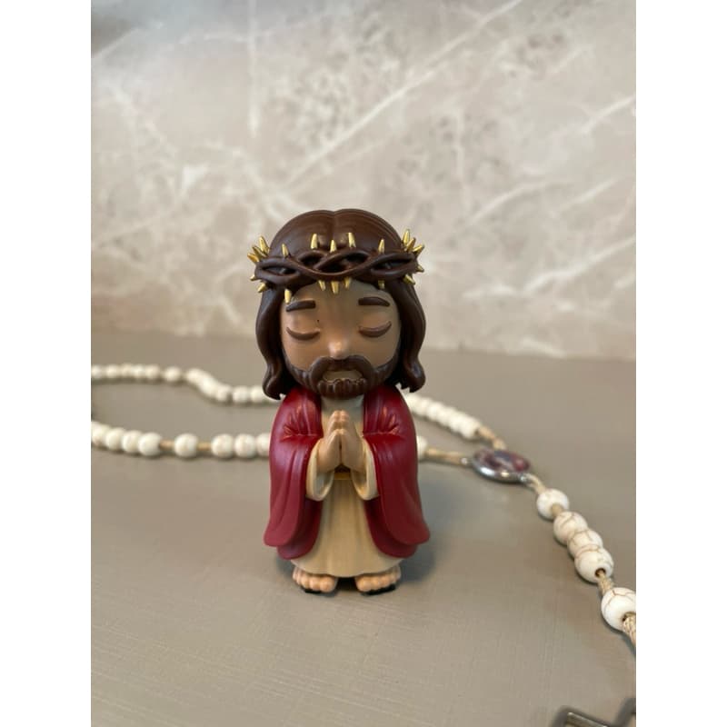 Jesus Chibi - Miniatura - Orando – Presente Religioso