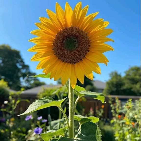 Sementes Girassol de Jardim Amarelo Alto