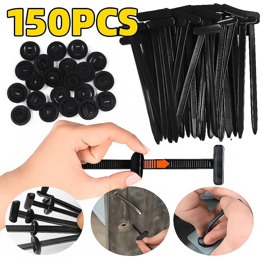 KIT Abraçadeira Fivela De Nylon Enforca Gato Braçadeira Cintas Plásticas Travamento Presilha de Parachoque Automotivas