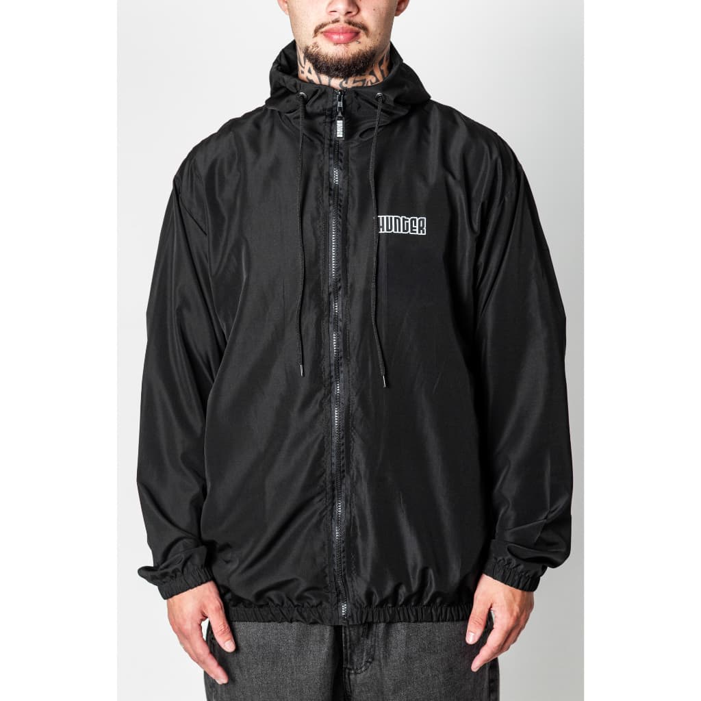 Jaqueta Corta Vento Liso Leve Capuz Esporte Masculino Oversized Hunter Street 10 cores 2026