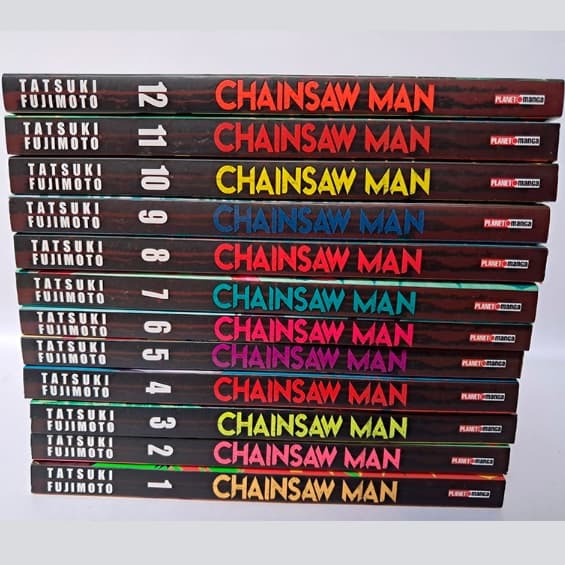 Mangá Chainsaw Man - Volumes 1 ao 13 - Panini
