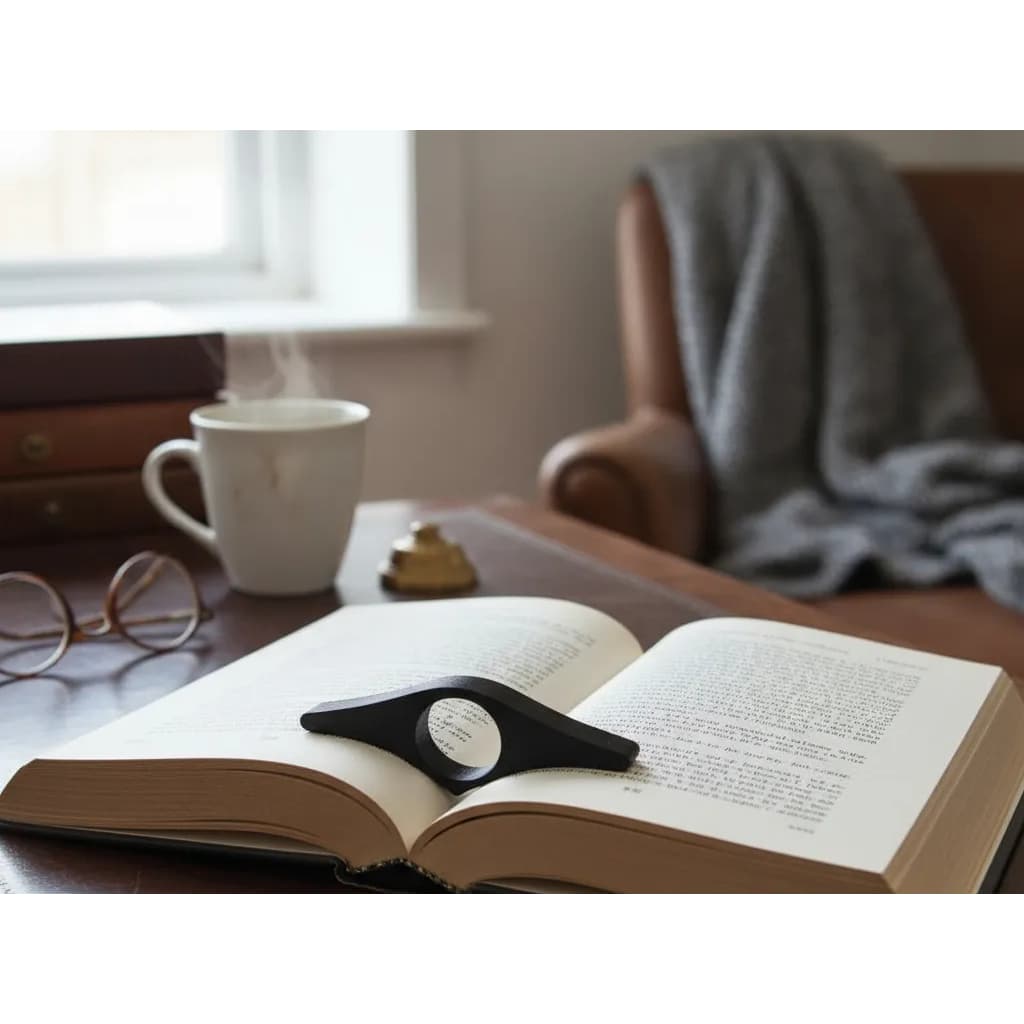 Anel Suporte para Segurar livro Separador de páginas