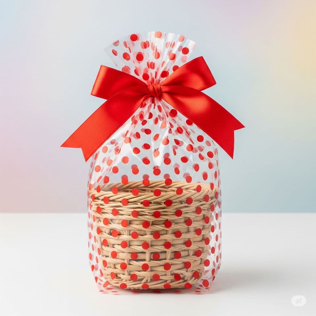 50 sacos celofane transparente e decorado 10x15 ao 45x60