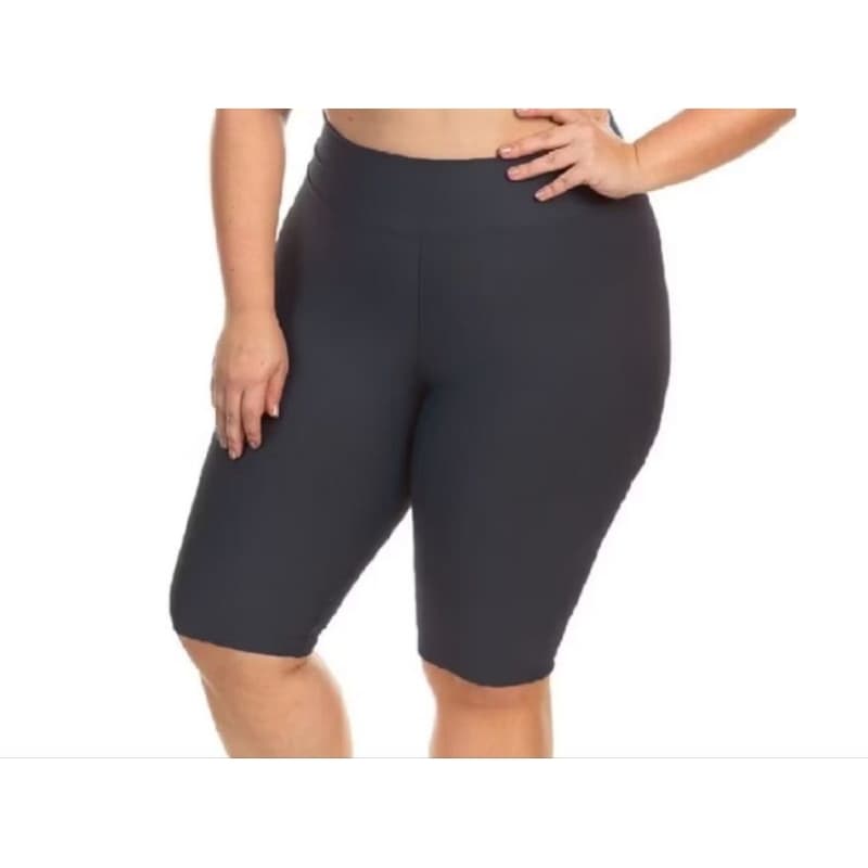 Bermuda plus size ,cintura alta,em suplex do G1ao G6