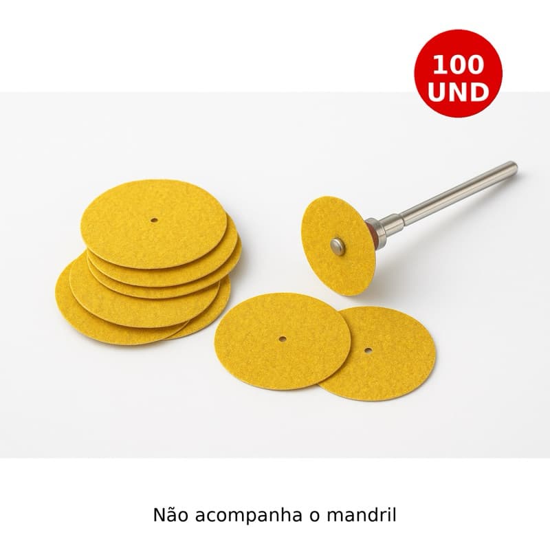 Lixa Plantar para Podologia Com 100 Unidades