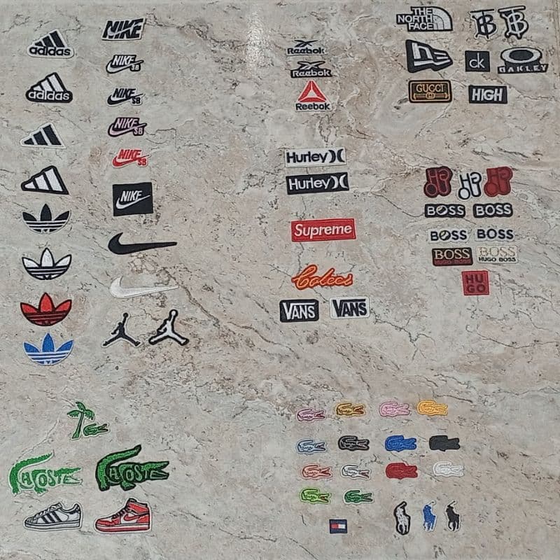 BORDADOS PATCHES TERMOCOLANTE 10 PEÇAS