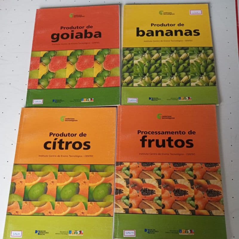 Cadernos do produtor Bananas, goiaba, cítros e frutos Agronomia (G3)