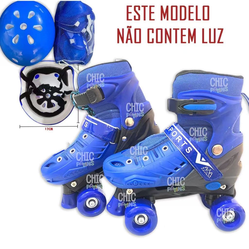 Patins Infantil De 4 Rodas Meninas Rosa Sem LED Barato Quad Ajustavel Patins Criancas