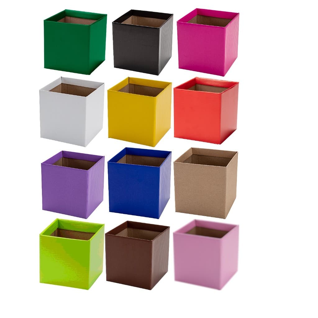 Caixa Quadrada Grande para  Presentes e Flores  c/ 10 Unids.