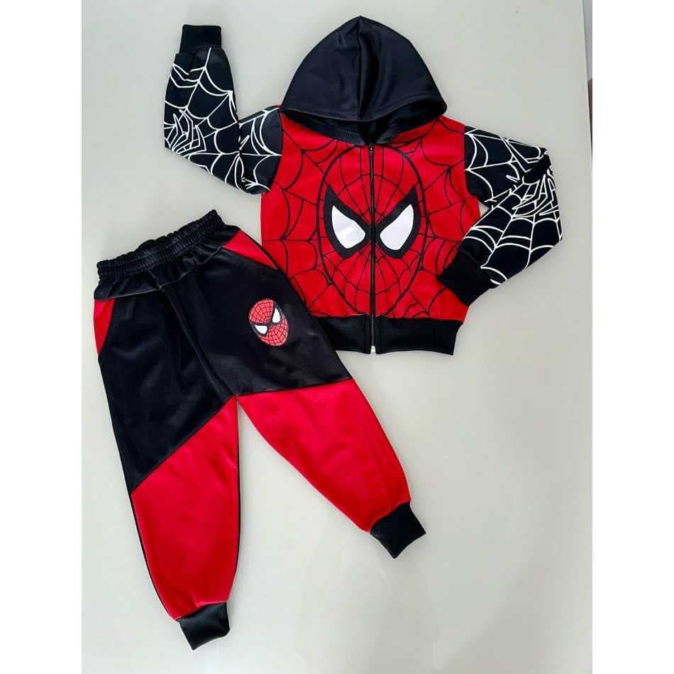 ROUPA DE FRIO MENINO CONJUNTO INFANTIL JUVENIL DE INVERNO HOMEM ARANHA / SONIC DE VERÃO - 2 a 14 ANOS SHOPEE