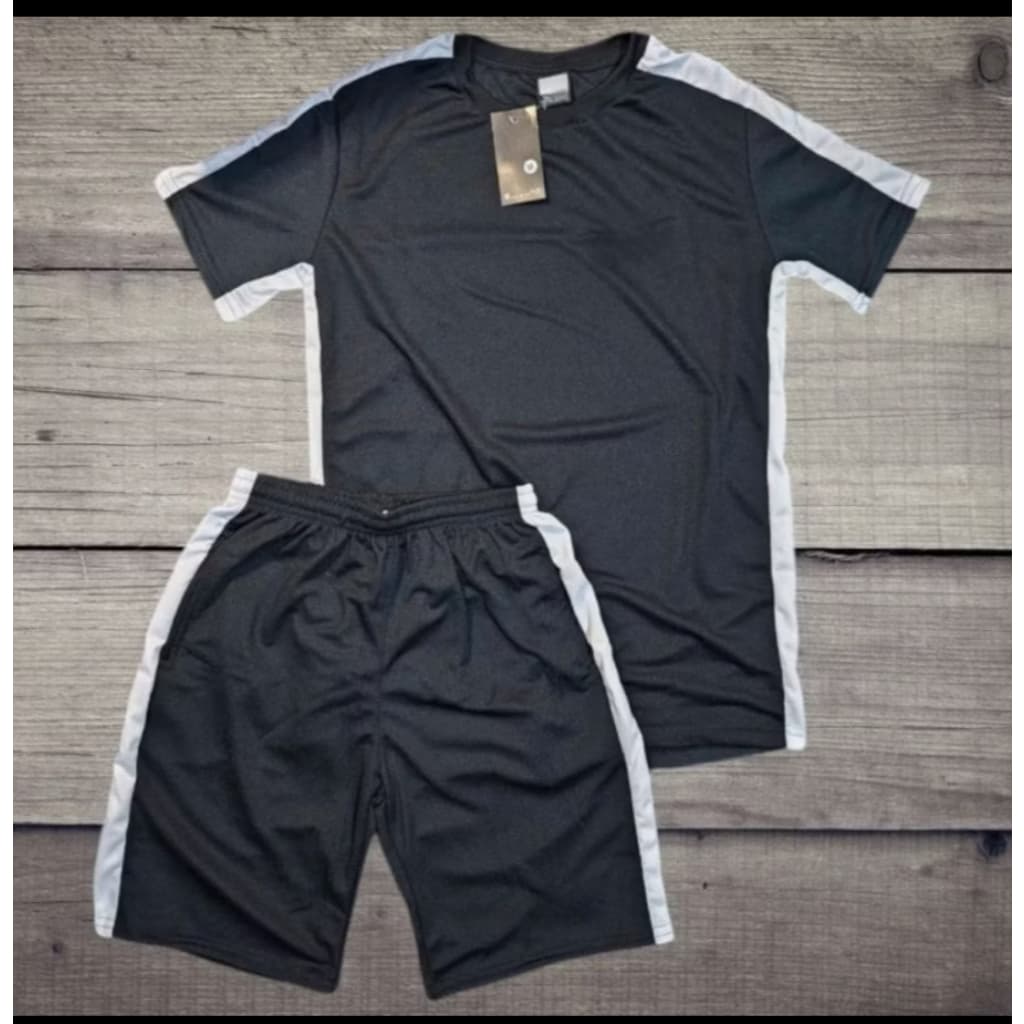 short+Camisa Dry Fit Masculina Academia Esportiva | Tecido Leve e Respirável | Logo Bordado