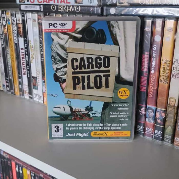 PC DVD ROM - CARGO PILOT (LACRADO/IMPORTADO)
